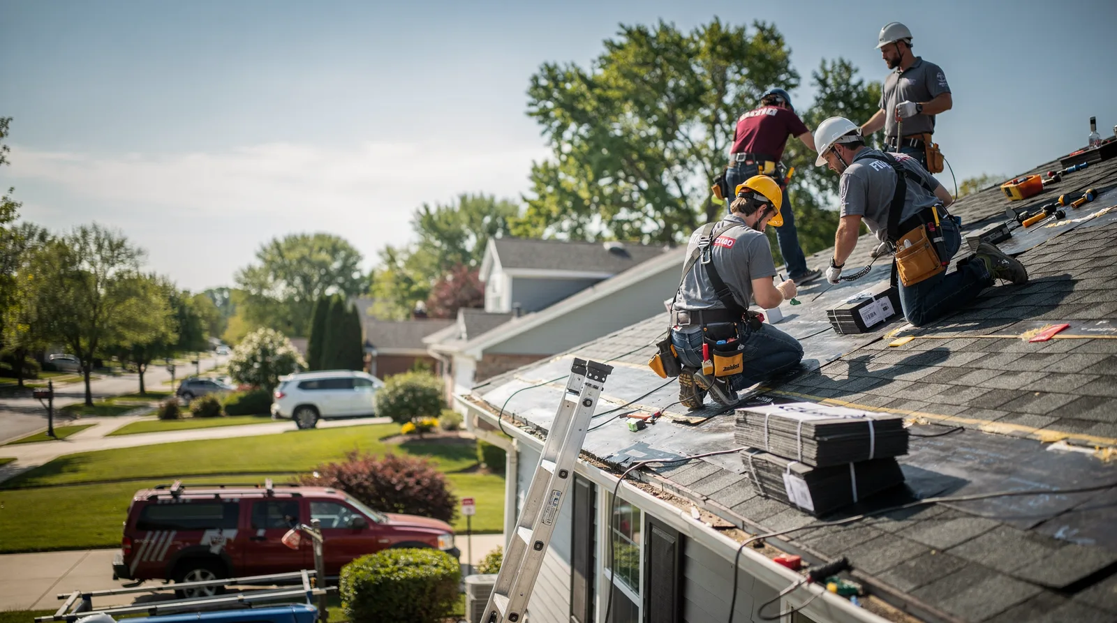 Roof Repair in Pittsburg, IL around you